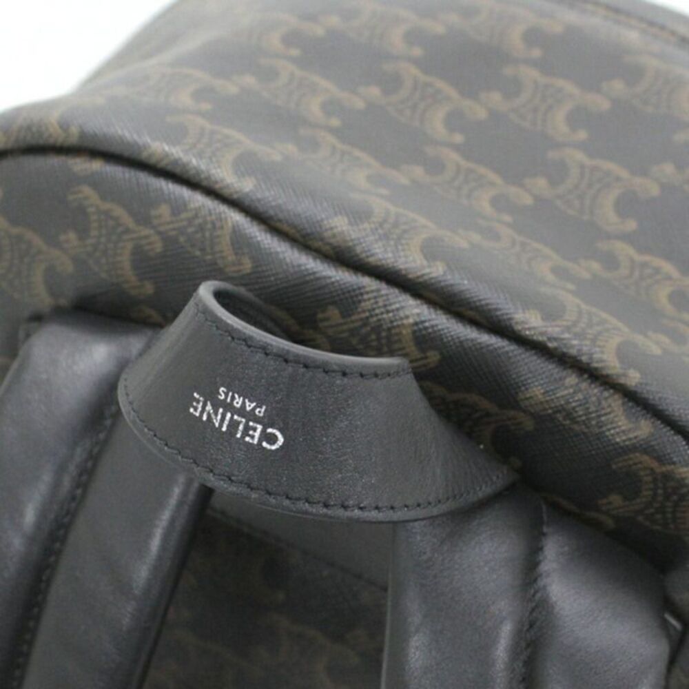 Celine Backpack Triomphe Canvas Rucksack - Picture 9 of 10
